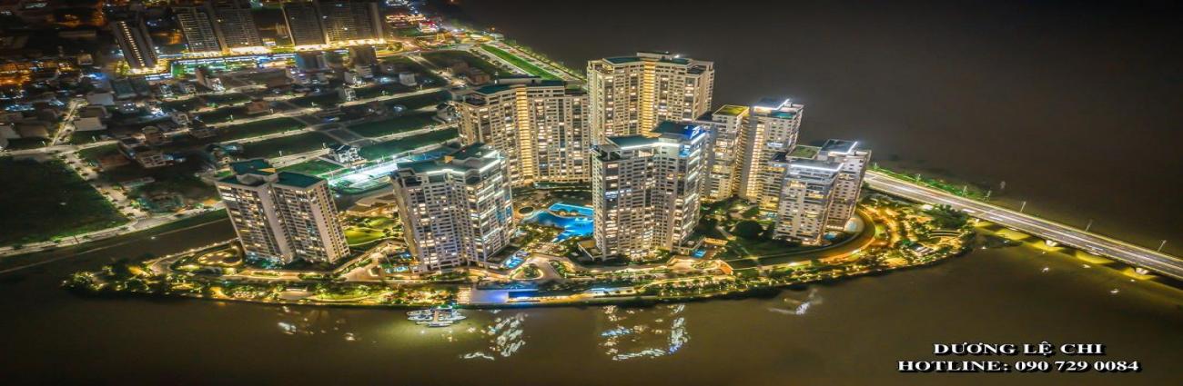 Đảo Kim Cương - Diamond Island về đêm